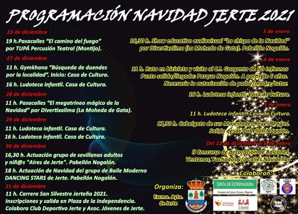 Imagen PROGRAMACIÓN NAVIDAD JERTE 2021