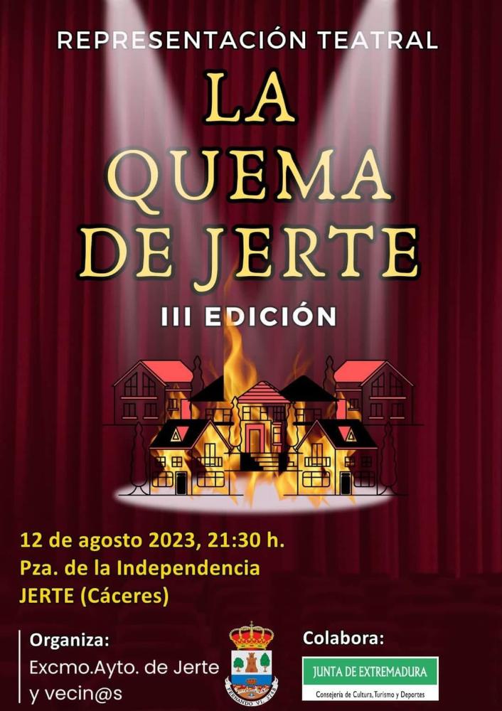 Imagen REPRESENTACIÓN TEATRAL III EDICIÓN: LA QUEMA DE JERTE