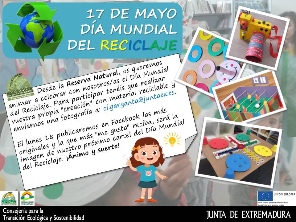 Imagen 17 DE MAYO DIA MUNDIAL DEL RECICLAJE