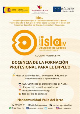 Imagen Acción Formativa docencia de la formación profesional del empleo.