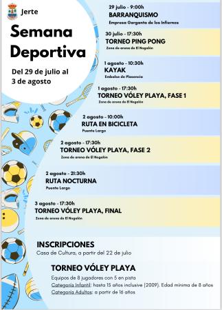 Imagen SEMANA DEPORTIVA JERTE