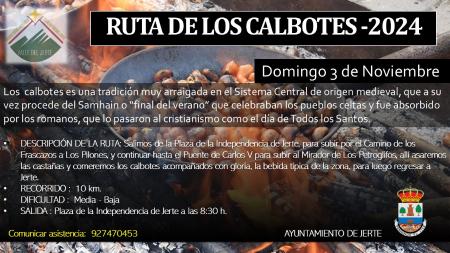 Imagen RUTA DE LOS CALBOTES 2024
