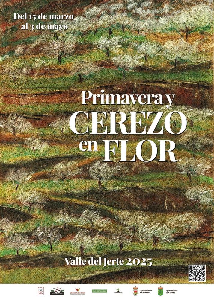 Imagen Cartel Primavera y Cerezo en Flor 2025