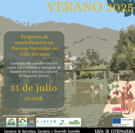 Imagen PROGRAMA DE SENSIBILIZACIÓN EN PISCINAS NATURALES VJ 2025